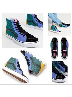 Vans Sk8 Hi Mix & Match Mens Size 7 Women’s Size 8.5 Shoes Athletic Sneakers